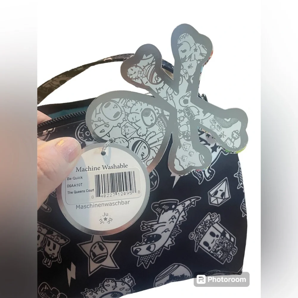 JU-JU-BE X TokiDoki NWT The Queens Court Be Quick Bag. NWT approx 8”X11”